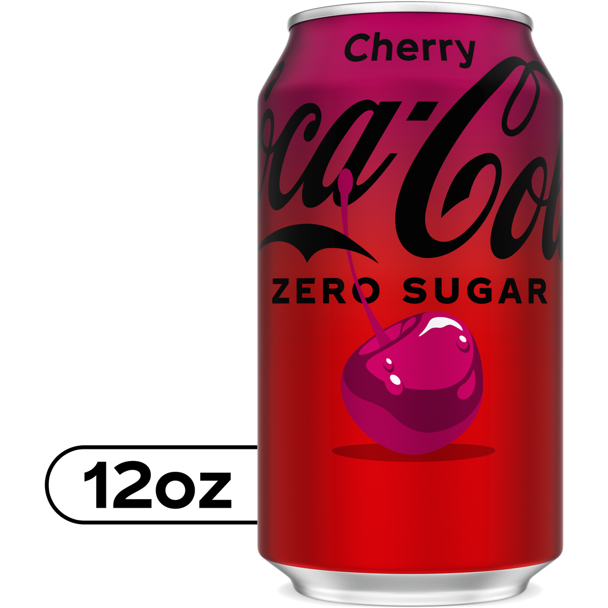 Coca-Cola Cherry Zero, 12 Oz. Cans, 24 Pack