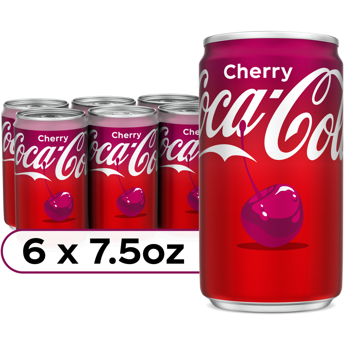 アメリカ ソーダ コカ・コーラ チェリー味 計24缶 Coca-Cola Cherry, 7.5 Oz. Cans, 24 Pack
