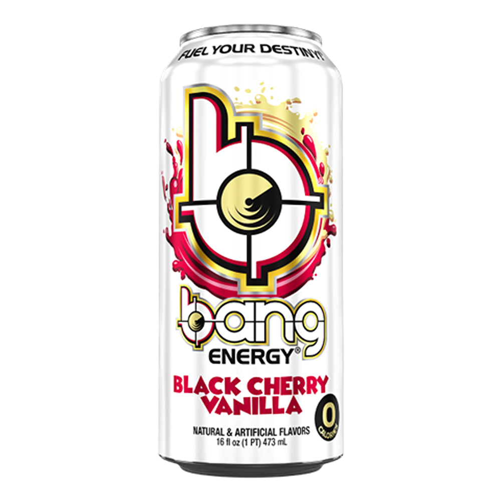 BANG Energy Black Cherry Vanilla, 16 Oz. Cans, 12 Pack