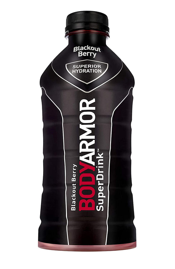 BODYARMOR Sport Drink Blackout Berry, 28 Oz. 12 Pack ($2.08 / Bottle)