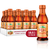 Gold Peak Unsweetened Tea, 18.5 Oz. Bottle, 12 Pack