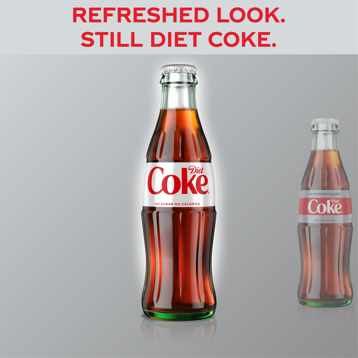 Coca-Cola Diet Coke Glass Bottle 24 x 330ml