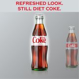 Diet Coke, 8 Oz. Glass Bottle, 24 Pack