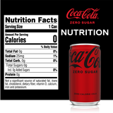 Coca-Cola Zero Sugar, 7.5 Oz Cans, 24 Pack