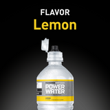 Powerade Power Water Zero Sugar Lemon, 20 Oz. Bottles, 12 Pack