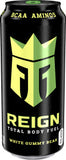 Reign Total Body Fuel White Gummy Bear, 16 Oz. Cans, 12 Pack