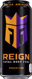 Reign Total Body Fuel Peach Fizz, 16 Oz. Cans, 12 Pack