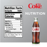 Diet Coke, 8 Oz. Glass Bottle, 24 Pack