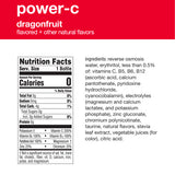 Vitaminwater Zero Sugar Power-C, 20 Oz. Bottles, 12 Pack