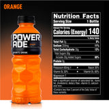 Powerade Orange, 20 Oz. Bottles, 24 Pack