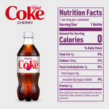 Diet Coke Cherry, 20 Oz. Bottles, 24 Pack