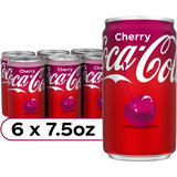Coca-Cola Cherry, 7.5 Oz. Cans, 24 Pack