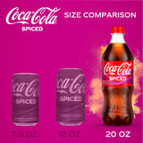 Coca-Cola Spiced, 20 Oz. Bottles, 24 Pack
