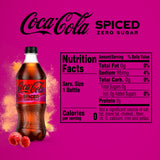 Coca-Cola Spiced Zero Sugar, 20 Oz. Bottles, 24 Pack