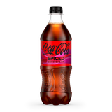 Coca-Cola Spiced Zero Sugar, 20 Oz. Bottles, 24 Pack