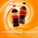 Coca-Cola Orange Cream, 20 Oz. Bottles, 24 Pack