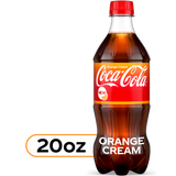 Coca-Cola Orange Cream, 20 Oz. Bottles, 24 Pack