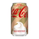 Coca-Cola Creamy Vanilla LTO, 12 Oz. Bottles, 24 Pack