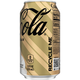 Coca-Cola Creamy Vanilla Zero Sugar LTO, 12 Oz. Bottles, 24 Pack