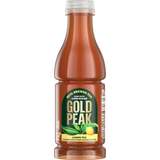 Gold Peak Lemon Tea, 18.5 Oz. Bottle, 12 Pack
