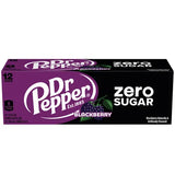 Dr Pepper Blackberry Zero Sugar, 12 Oz. Cans, 24 Pack