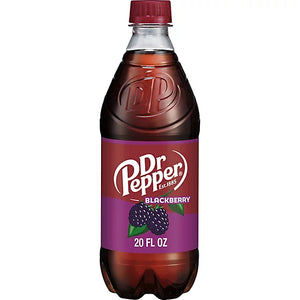 Dr Pepper Blackberry, 20 Oz. Bottles, 24 Pack