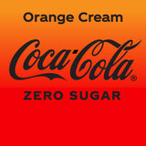 Coca-Cola Orange Cream Zero Sugar, 12 Oz. Cans, 24 Pack