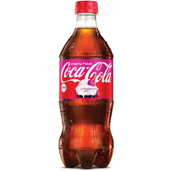 Coca-Cola Cherry Float, 20 Oz. Bottles, 24 Pack