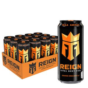 Reign Total Body Fuel Orange Dreamsicle, 16 Oz. Cans, 12 Pack