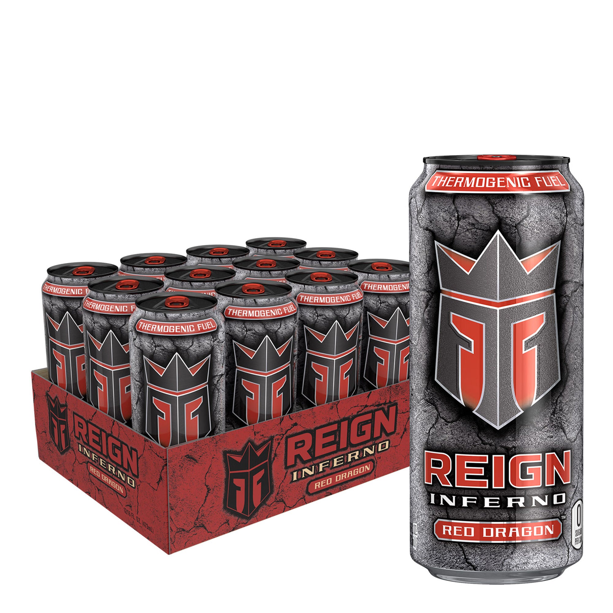 Reign Inferno Red Dragon, 16 Oz. Cans, 12 Pack Reign Inferno Red Dragon, 16 Oz. Cans, 12 Pack