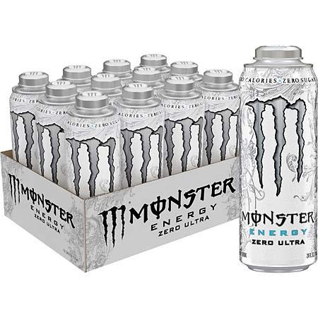 Monster Energy Zero Ultra, 24 Oz. Cans, 12 Pack ($2.33 / Can)