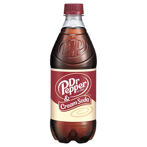 Dr Pepper Cream Soda, 20 Oz. Bottles, 24 Pack ($1.37 / Bottle)