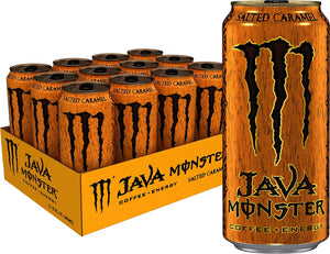 Monster Energy Java Salted Caramel, 15 Oz. Cans, 12 Pack