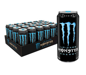 Monster Energy Lo-Carb, 16 Oz. Cans, 24 Pack