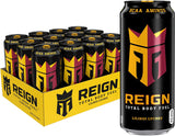 Reign Total Body Fuel Lilikoi Lychee, 16 Oz. Cans, 12 Pack