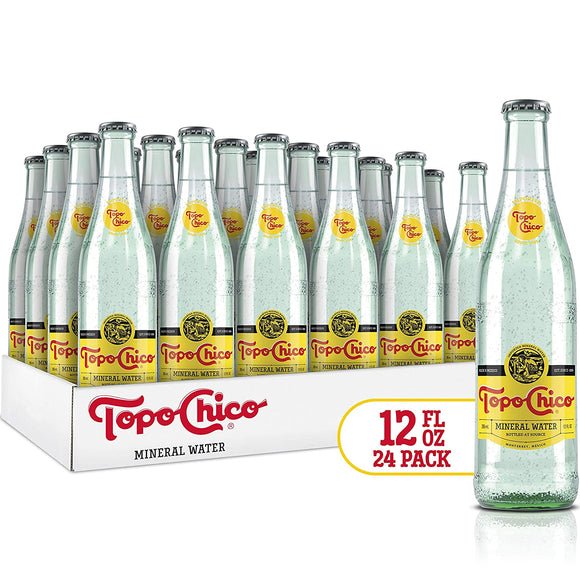 Topo Chico Mineral Water, 12 Oz. Bottles, 24 Pack ($1.54 / Bottle)