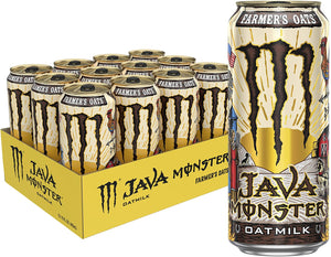 Monster Energy Java Farmer's Oats, 15 Oz. Cans, 12 Pack