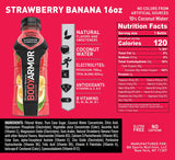 BODYARMOR Sport Drink Strawberry Banana, 16 Oz. 12 Pack