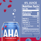 AHA Blueberry + Pomegranate, 12 Oz. Cans, 24 Pack ($0.50 / Can)