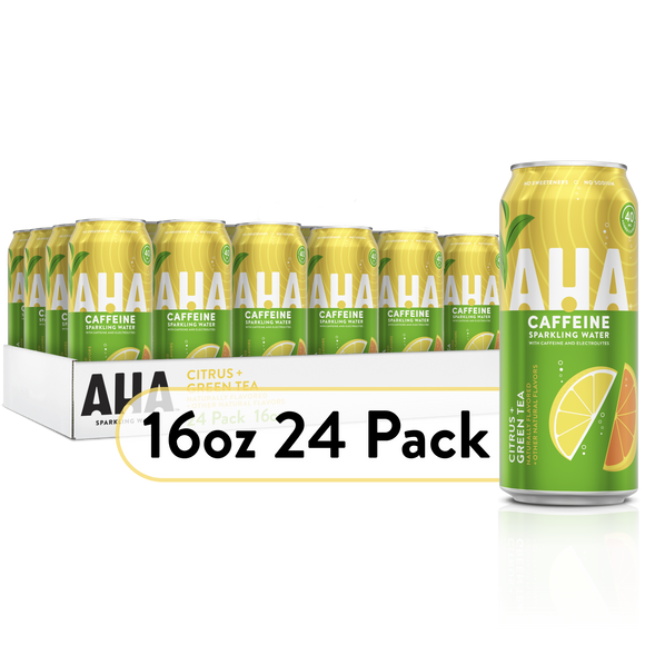 AHA Citrus + Green Tea, 16 Oz. Cans, 24 Pack ($0.91 / Can)