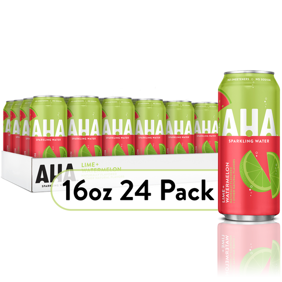 AHA Lime + Watermelon, 16 Oz. Cans, 24 Pack ($0.91 / Can)