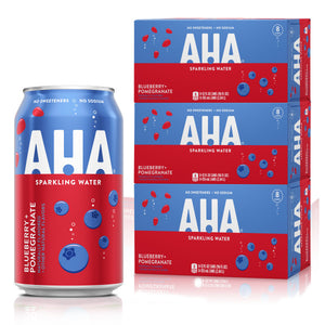 AHA Blueberry + Pomegranate, 12 Oz. Cans, 24 Pack ($0.50 / Can)