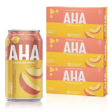 AHA Peach + Honey, 12 Oz. Cans, 24 Pack ($0.50 / Can)