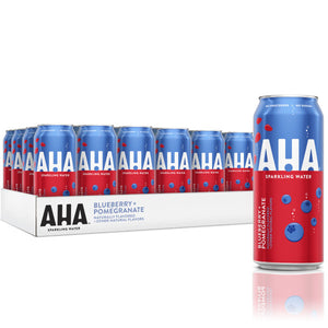 AHA Blueberry + Pomegranate, 16 Oz. Cans, 24 Pack ($0.91 / Can)