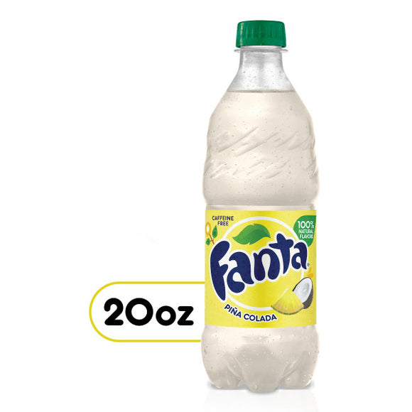 Fanta Pina Colada, 20 Oz. Bottles, 24 Pack ($1.37 / Bottle)