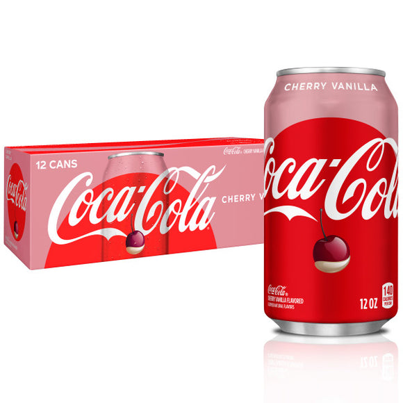 Coca-Cola Cherry Vanilla, 12 Oz. Cans, 24 Pack ($0.62 / Can)