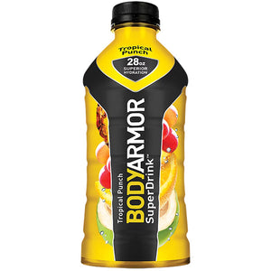 BODYARMOR Sport Drink Tropical Punch, 28 Oz. 12 Pack ($2.08 / Bottle)