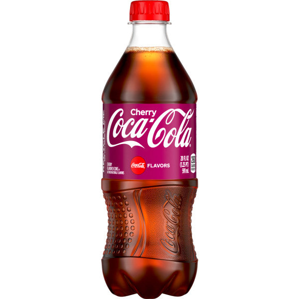 Coca-Cola Cherry, 20 Oz. Bottles, 24 Pack