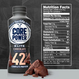 Core Power Elite Chocolate Protein Shake, 14 Oz. Bottles, 12 Pack