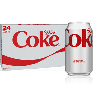 Diet Coke, 12 Oz. Cans, 24 Pack ($0.62 / Can)
